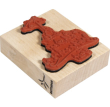 Holzstempel mit Muster