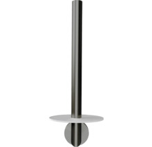 Toilettenpapierhalter aus Metall mit Ablage