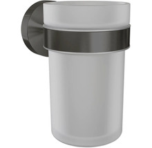 Wand-Zahnputzbecherhalter mit Glas