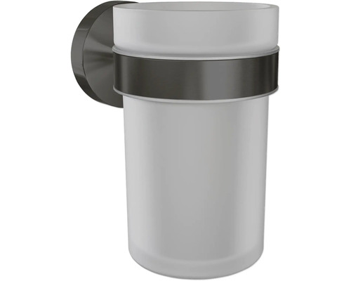 Wand-Zahnputzbecherhalter mit Glas