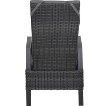 Gartensessel aus Rattan mit Kissen