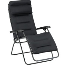 Verstellbarer Relaxsessel mit Metallgestell und Textilbezug
