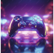 Spiel-Controller mit Tasten und Joysticks.