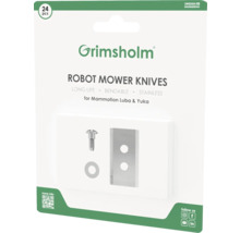 Grimsholm Robotermähermesser, 24 Stück, für Mammotion Luba und Yuka