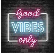 Neonreklame mit der Aufschrift Gute Stimmung Nur