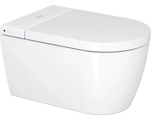 Wand-Tiefspültoilette mit Spülrand und integrierter Duschfunktion