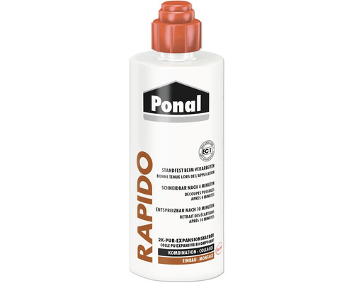 Ponal Rapido 2K PUR Expansionskleber Flasche