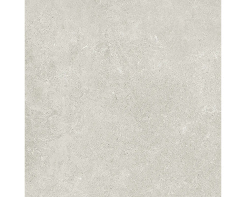 Helle, matte Bodenfliese mit Marmoroptik