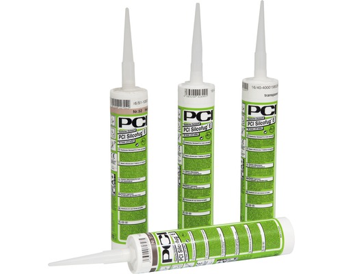 PCI Silcofug® E Elastischer Dichtstoff für innen und aussen nussbraun 310 ml Mehrere Kartuschen PCI Silcofug E Dichtstoff