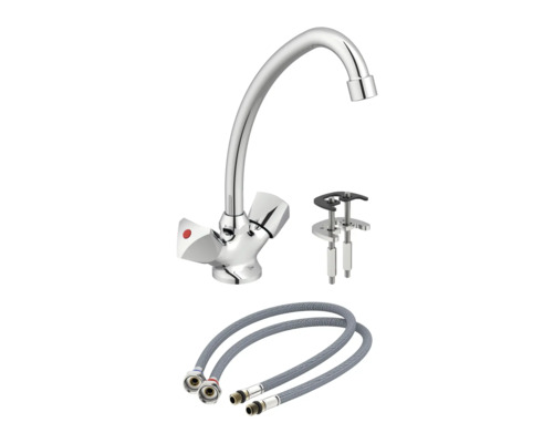 SERIES Zweigriff Küchenarmatur ADHIL chrom 119884