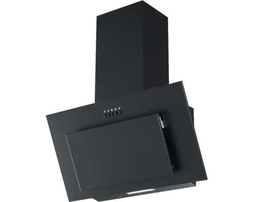 Schwarze Dunstabzugshaube für die Küche