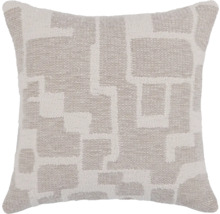 Dekokissen mit geometrischem Muster