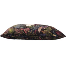 Dekokissen mit Pflanzen- und Vogelmotiven für den Innenbereich