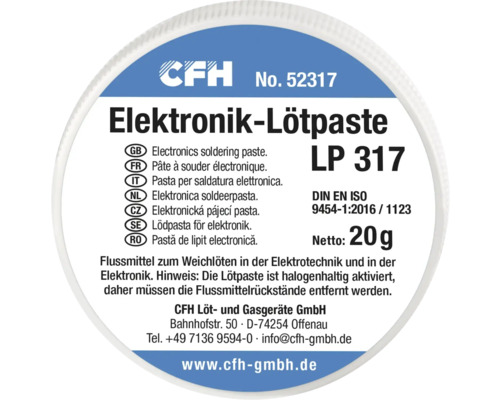 Elektronik-Lötpaste, 20 Gramm