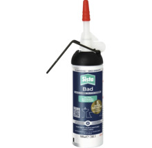 Sista Bad Sanitär-Silikon, silberfarben, mit 5 Jahren Garantie gegen Schimmel