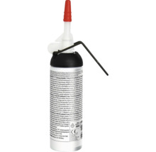 Dichtstoffflasche mit roter Spitze und schwarzem Applikator