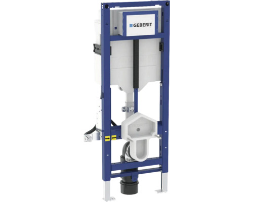 GEBERIT Vorwandelement Duofix für WC Bauhöhe 1120 mm mit Sigma UP-Spülkasten 12 cm barrierefrei und WC höhenverstellbar 111.396.00.6 Geberit Spülkasten mit Rahmen zur Wandmontage