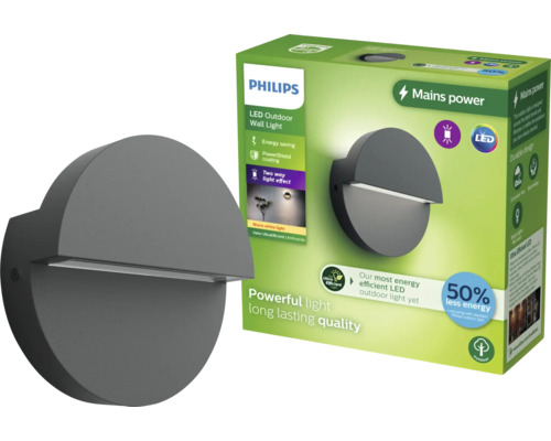 Philips LED Außenwandleuchte mit Verpackung