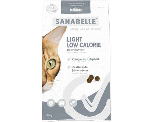 Sanabelle Light Trockenfutter für Katzen, 2 kg