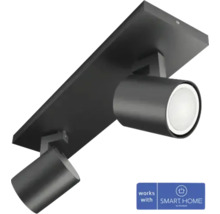 Deckenleuchte mit zwei Strahlern, geeignet für Smart Home