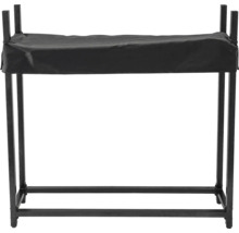 Holzlagerregal mit Abdeckung