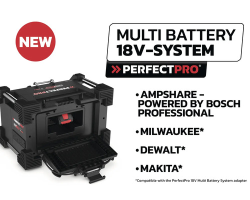 Perfectpro Multi-Batterie 18-Volt-System