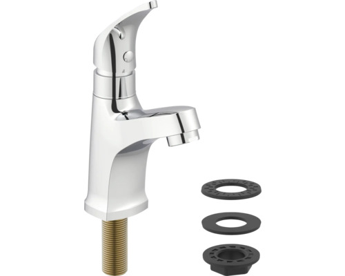 Waschtischarmatur mit Befestigungsmaterial