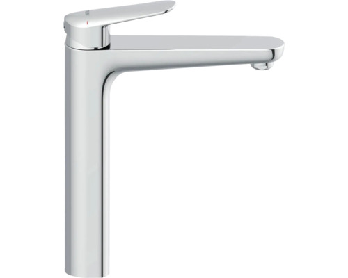 Einhebelmischbatterie für Waschtisch aus Metall