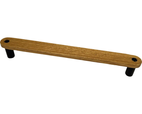 Möbelgriff aus Holz mit Befestigungsfüßen