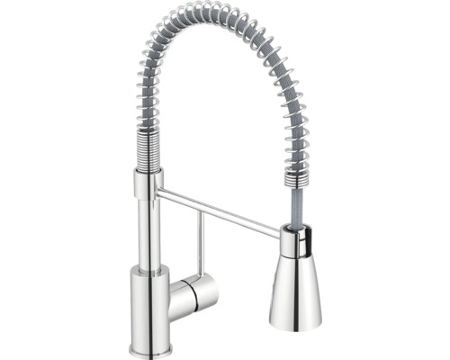 Küchenarmatur mit Spiralfeder