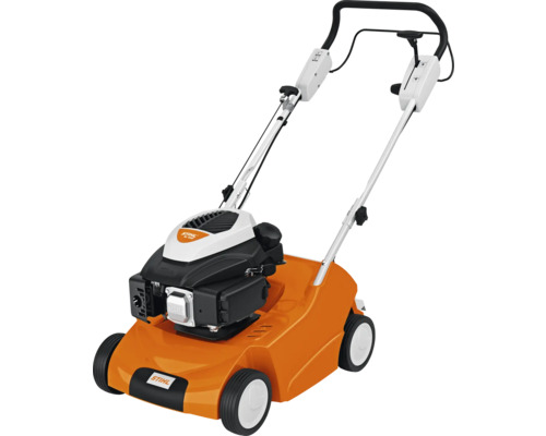 Oranger Rasenlüfter von Stihl