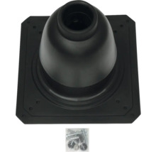 Dachdurchführung für Sanitäranlagen mit Befestigungsmaterial