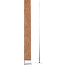 Holzdocht mit Halterung für Kerzenherstellung