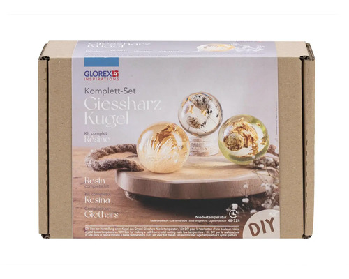 Glorex Giessharz Kugel Komplettset im Karton
