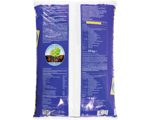 COMPO Blaukorn NovaTec fertilizer in 15 kg package for plants and gardens