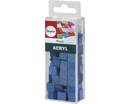 Rayher Acryl Mosaiksteine in transparenter Verpackung
