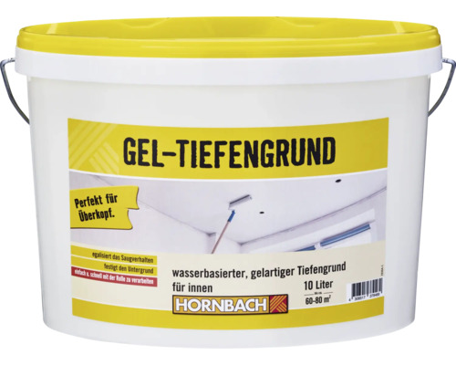 Gel-Tiefengrund im Zehn-Liter-Eimer für Innenanwendungen von Hornbach