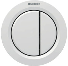 Geberit Logo Betätigungsplatte für Spülkasten mit zwei Tasten
