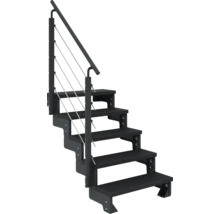 Treppe mit Geländer für den Außenbereich