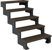 Treppe mit fünf Stufen für den Außenbereich
