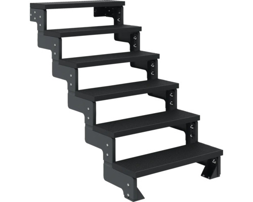 Treppe mit fünf Stufen für den Außenbereich