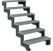Treppe mit fünf Stufen
