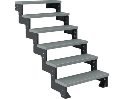 Treppe mit fünf Stufen