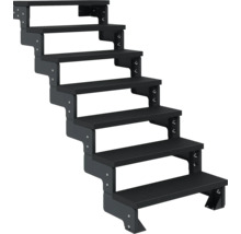 Treppe mit fünf Stufen