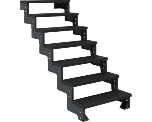 Treppe mit fünf Stufen