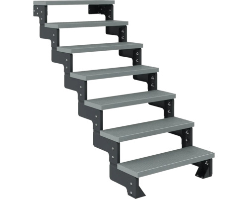 Treppe mit sechs Stufen für den Außenbereich