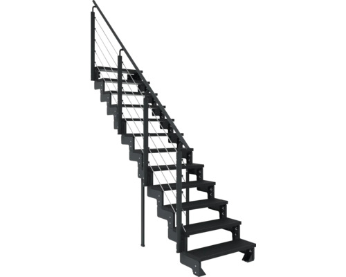 Treppe mit Geländer