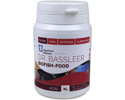 Aquariumfischfutter Aquarium Münster Dr. Bassleer Biofish Food ACAI XL 170 g Dr. Bassleer Biofish Food für Aquarienfische