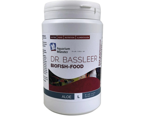 Aquariumfischfutter Aquarium Münster Dr. Bassleer Biofish Food ALOE L 600 g Aquarium Münster Dr. Bassleer Biofish-Food Fischfutter, 600 Gramm