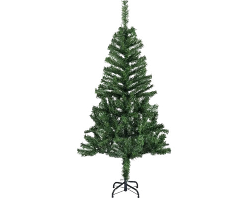 Künstlicher Tannenbaum auf einem schwarzen Metallständer